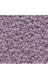 Miyuki delica Beads 11/0 - Matted opaque mauve ab DB-875
